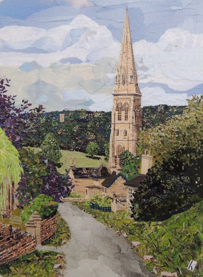 Edensor Village by Kirstie Adamson